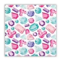 Tovaglioli Minnie Diamanti da 16,5 x 16,5 cm - 20 unità