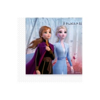 Tovaglioli Frozen II da 16,5 x 16,5 cm - 20 unità