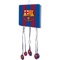 Piñata quadrata blaugrana del FC Barcelona 40 x 40 cm