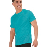 T-shirt da uomo 135g 100% poliestere traspirante - 1 pz.