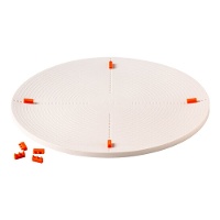 Piastra in silicone per base girevole elettrica