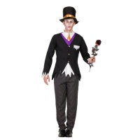 Costume sposo cadavere con cappello