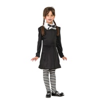 Costume da bambina famiglia macabra