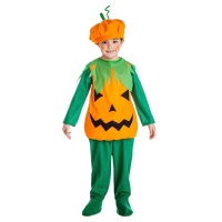 Costume zucca di Halloween per bambini