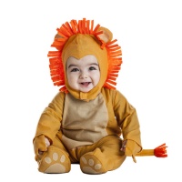 Costume leone con cappuccio da bebè