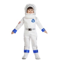 Costume da astronauta bianco infantile
