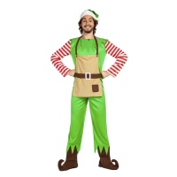 Costume elfo operaio da uomo