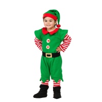 Costume elfo natalizio da bebè