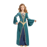 Costume donzella medievale da bambina