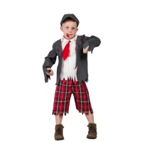 Costume da studente zombie per bambini