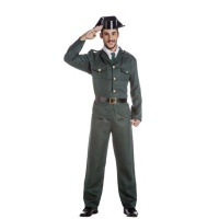 Costume Guardia Civile con tricorno da uomo