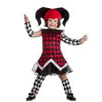 Costume arlecchino circo da bambina