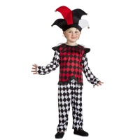 Costume da arlecchino del circo per bambini