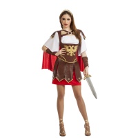 Costume romano con aquila dorata da donna