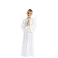 Costume angelo bianco da bebè con ali