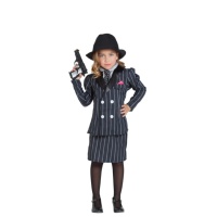 Costume gangster elegante da bambina