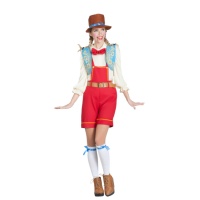 Costume Pinocchio da donna