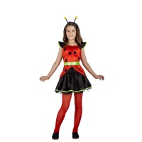 Costume coccinella rossa da bambina