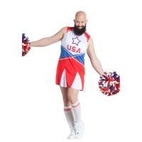 Costume cheerleader USA da uomo