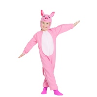 Costume maiale rosa da bambino