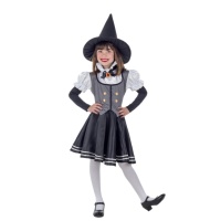 Costume da strega apprendista da bambina