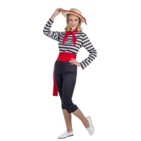 Costume da gondoliere per donna