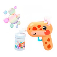 Pistola sparabolle a forma di giraffa - 1 unità
