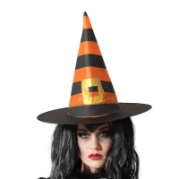 Cappello da strega a righe - 50 cm