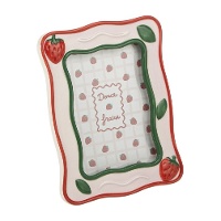 Cornice portafoto 10 x 15 cm Coquette con fragole