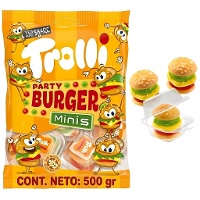 Mini hamburger - confezione singola - Trolli - 500 g