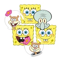 Maschere di SpongeBob - 6 unità