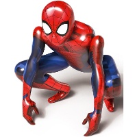 Palloncino Spiderman a figura intera 88 x 60 cm