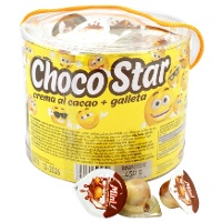 Bicchierini di cioccolato con biscotti da 4,5 gr - Gerio - 100 unità