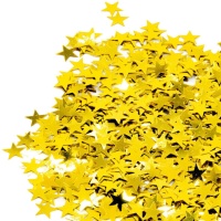 Coriandoli stella d'oro 20 gr