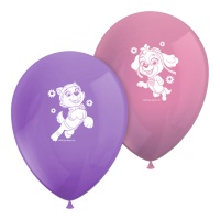 Palloncini in lattice di Skye's Paw Patrol - Procos - 8 pz.