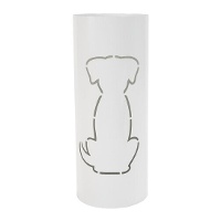 Portaombrelli di 49 cm con design Cane Bianco