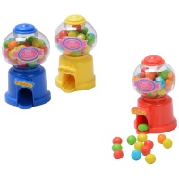 Distributore automatico con gomme da masticare colorate da 45 gr - 1 unità