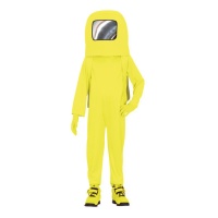 Costume astronauta giallo infantile