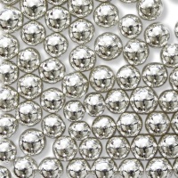Spruzzi di perle d'argento 4 mm da 25 gr - PME