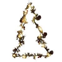Albero di Natale decorativo con 20 led