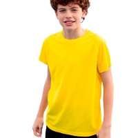Maglietta per bambini 100% poliestere traspirante 135g - 1 pz.