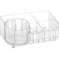 Organizzatore trucco girevole 360° 28,5 x 18,5 x 13 cm