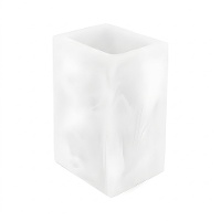 Portaspazzolino da denti in marmo traslucido - 1 unità