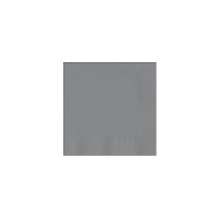 Tovaglioli di carta metallizzata 12,5 x 12,5 cm - 20 pezzi