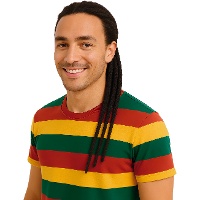 Ciocche rasta da 60 cm - 3 unità