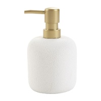 Dispenser per sapone effetto pietra 15,5 cm