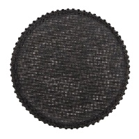 Tovaglietta individuale di 38 cm con piccole nappe - 1 unità