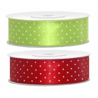 Nastro a pois di 2,5 cm - 25 m