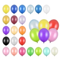 Palloncini in lattice 30 cm metallizzati - PartyDeco - 10 pz.