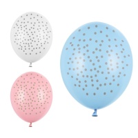 Palloncini in lattice assortiti compleanno da 30 cm - Qualatex - 5 unità  per 3,50 €